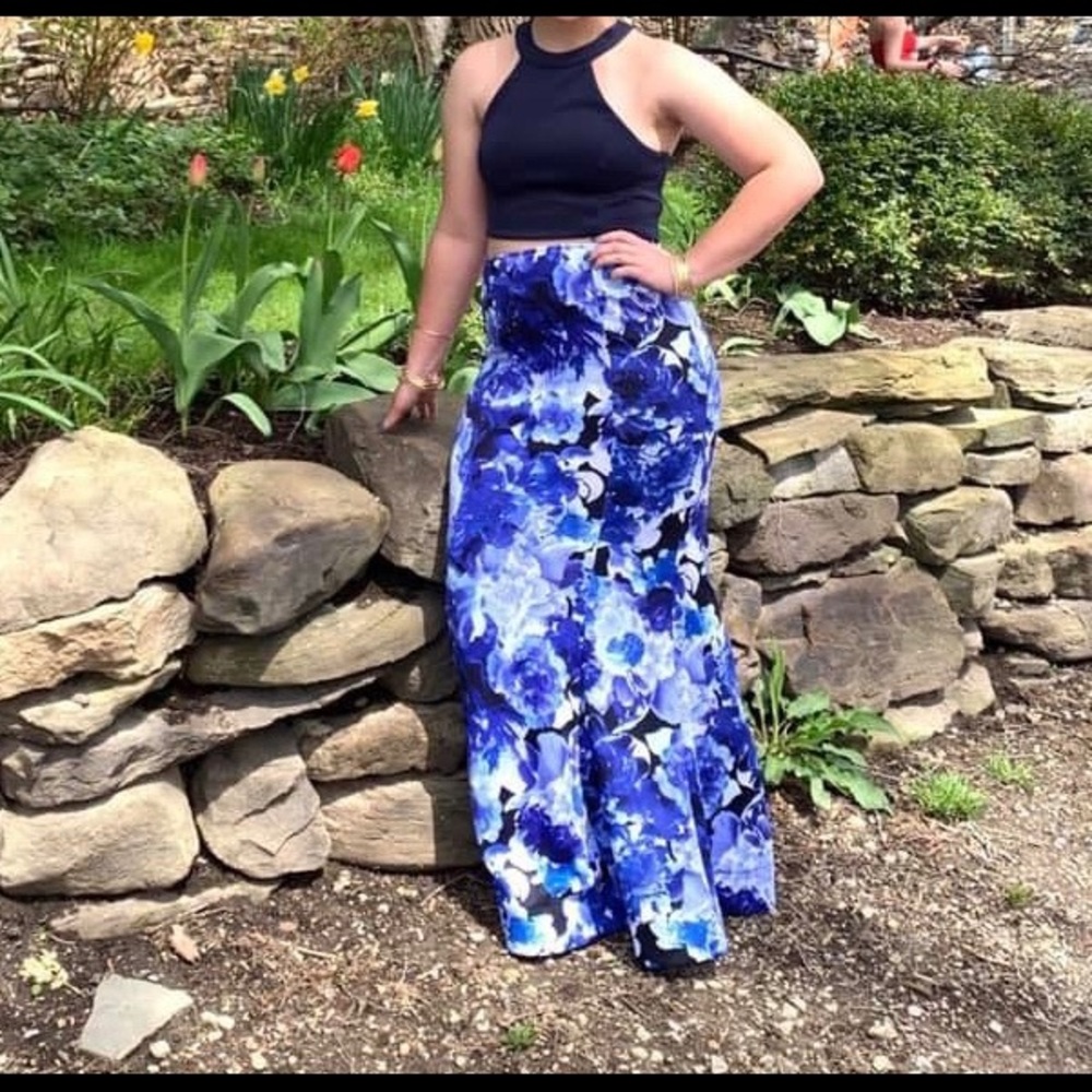 LONG 2 PIECE HOMECOMING DRESS‼️